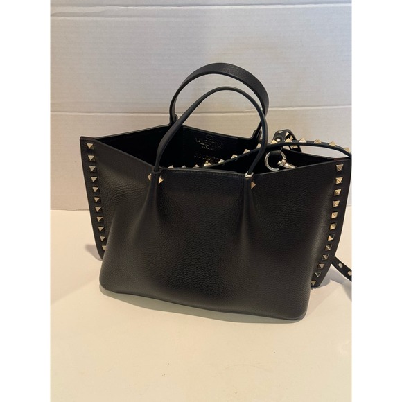 VALENTINO | Casual Style Calfskin Studded 2WAY Leather Elegant Style - Picture 5 of 11